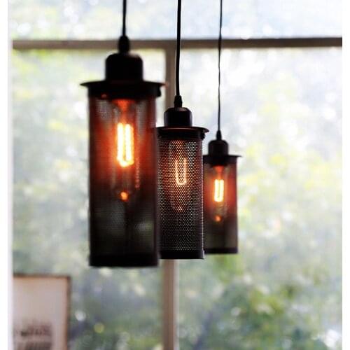 Industrial Pendente De Teto Pendant Light Nordic Art Craft Pendant Lamp Ceiling Lamps Hanging Light Bar Loft Lighting