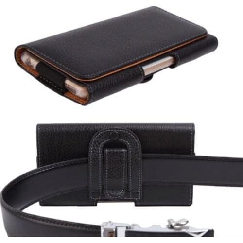 Waist Bag Magnetic Vertical Phone Case for iPhone 12 Leather phone belt case for Samsung Note 20 J2 Core 2020 Reno 4 Pouch Cover