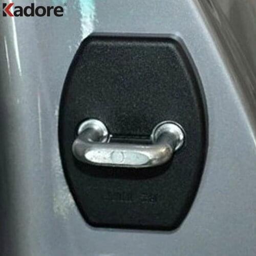 Car Door Lock Buckle Cover Trim For Toyota Rav4 Verso EZ Highlander Camry Prado Corolla Prius Yaris reiz LAND CRUISER VIOS CROWN