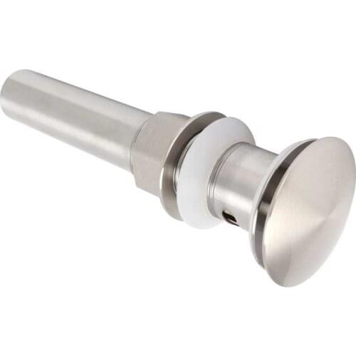 Bathroom Basin Sink Drain No Leakage Stainless Steel Sink Drain with Overflow Undercounter Sink Drain Filter Stopper for Home