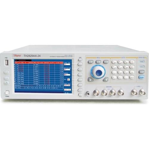 TH2829AX-24/TH2829AX-48 Automatic Transformer Test System 24P/48P 20Hz-200kHz Without Scanning Box