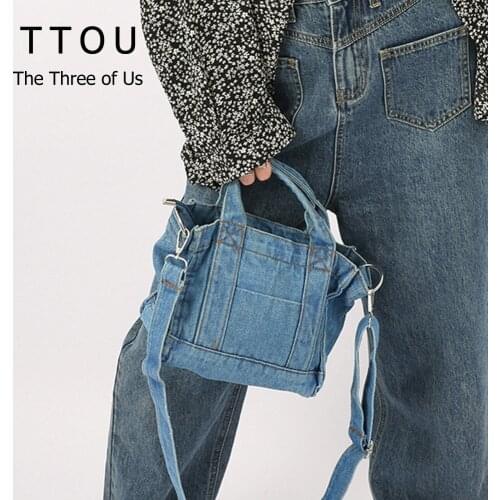 Женские джинсовые сумки The Three Of Us China At AliExpress