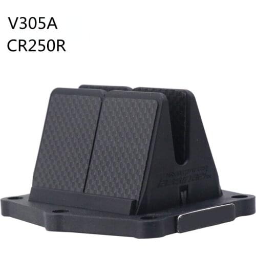 V305A Reed Valve For HONDA CR250R 1986-2001 Carbon Fiber Motorcycle Reed Valve System Set Block CR 250 MX Racing