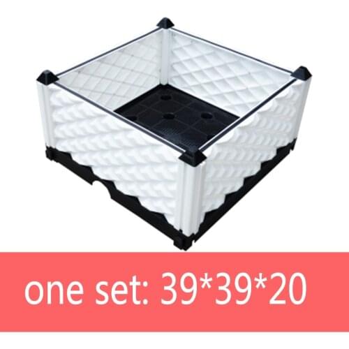 1 set DIY Grow vegetables in house or garden flower pot assemble sets green vegetable garden hot sale in Russia