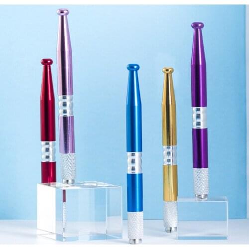 1pcs Microblading Manual Pen Permanent Makeup Pen for 3D Embroidery Eyebrow Lip Eyeliner Tattoo Hand Tool PMU Accessory Supplies