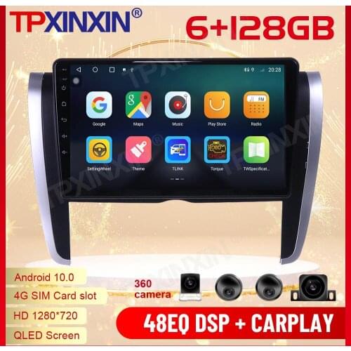 2 Din Carplay Android Radio Receiver Multimedia For Toyota Allion 2007 2008 2009 2010 2011 2012 2013 2014 2015 GPS IPS Head Unit