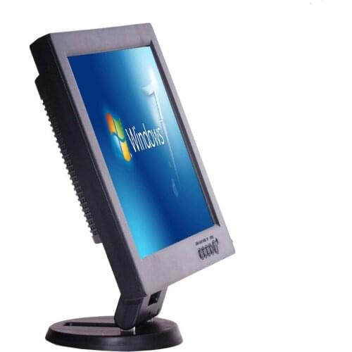 ComPOSxb 4 Wire Resistive Touch Screen Monitor Touch Screen Display Single LED Monitor TM1201