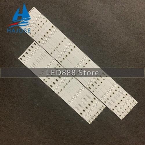 5 set=60 pcs LED Strips for Phi lips 50pug6102 50PUF6102/T3 Le50u7970 AOC Le50s5970 12leds new