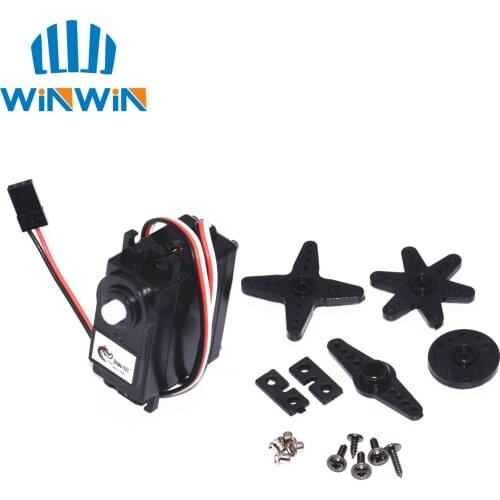 H44 DS04-NFC servo 360-degree Continuous Rotation Servos DC Gear Motor Smart Car Robot Torsion 5.5kg/cm DC 4.8V-6V