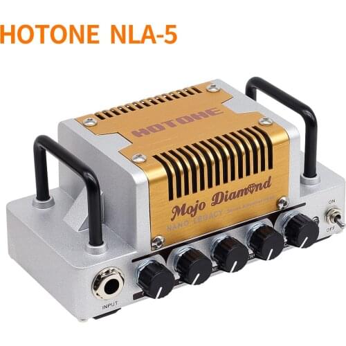 Hotone Nano Legacy Mojo Diamond Mini 5 Watt Compact Guitar Amp Head with 3 Band EQ NLA-5