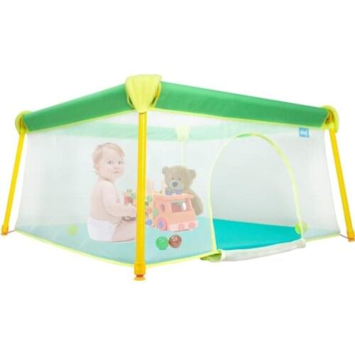 Child Protection And Playpen game gate (outside zipper, parent istediğinde be opened from outside the)