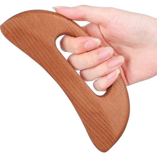 Cellulite Gua sha Board Wood Therapy Massage Stick Lymphatic Drainage Massager Scraping for Relaxation Maderoterapia Colombiana