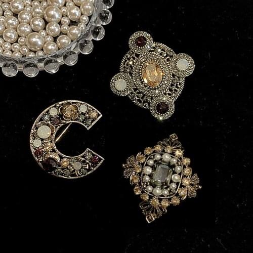 Винтажные броши на одежду MENGJIQIAO China At AliExpress