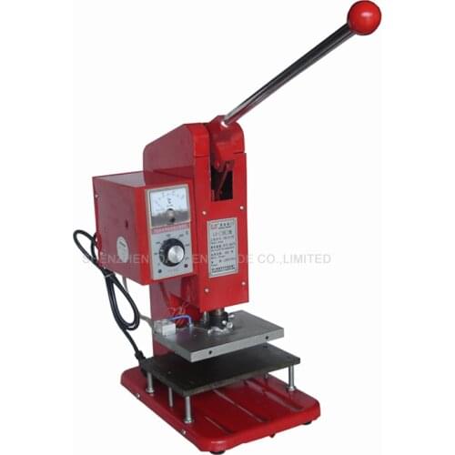 Mini 150 Manual Operating Hot Foil Stamping Machines Tipper Machine