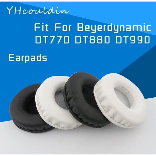 YHcouldin Earpads For Beyerdynamic DT990 DT880 DT770 Headphone Accessaries Replacement Leather