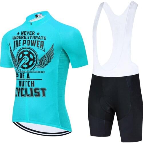 2021 Newest National Team Nederland Cycling Jersey 20D Gel Bike Shorts Sets Summer Sportswear Men Ropa Ciclismo Maillot Culotte