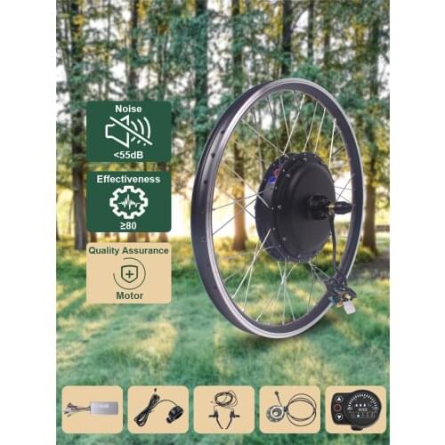 High Quality Motor Wheel 48V 1000W/1500W Front 20/24/26/27.5/28/29 Inch Wheel Electric Motor for Bicycle