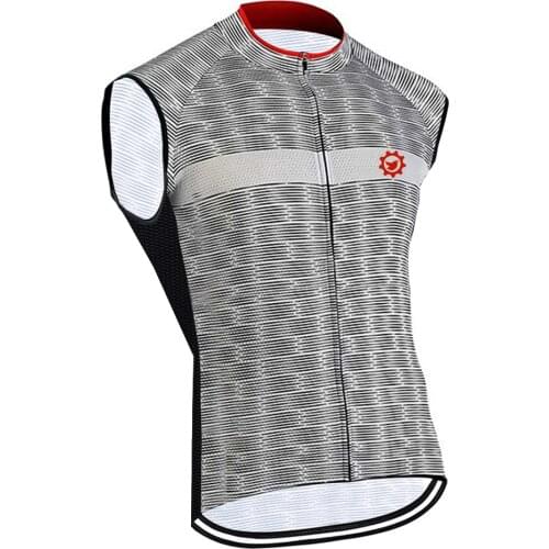 NEW 2020 Men Pro Team Bicycle Wear Sleeveless Vest Breathable Racing Cycling Jersey Clothing Quick Dry Maillot Wear Jersey