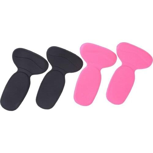 1Pair Soft T-Shape Insoles Foot Heel Protector For Women High Heel Shoes Pad Super Soft Insole Non Slip Sponge Cushion