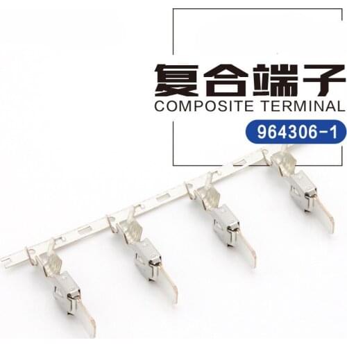 964306-1-connector male terminal fitting automobile connector assembly plug dj619-6.3x0.8b