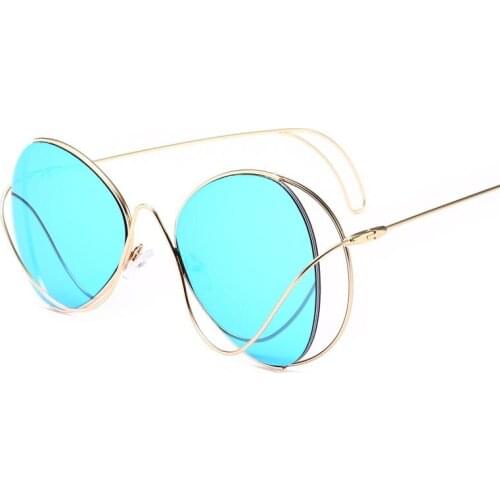 Brand Sunglasses For Women Glasses Sun Glasses Male Mirror Sunglasses Men Glasses Female Vintage Irregular Glasses ZA-55