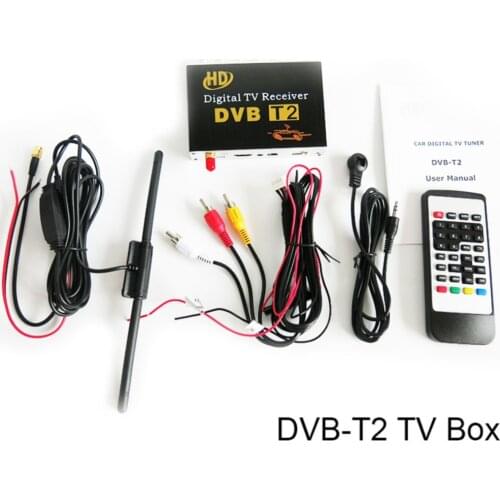DVB-T2 TV Receiver Box For Car Android 6.0.1/5.1.1/4.4/4.2 Car DVD Player For Russia Singapore Malaysia And Other DVB-T2 Region