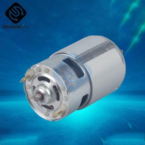 12V 24V 4500rpm 5500rpm 12000RPM 775 DC Motor Ball Bearing Large Torque High Power Low Noise Hot Sale Electronic Component Motor