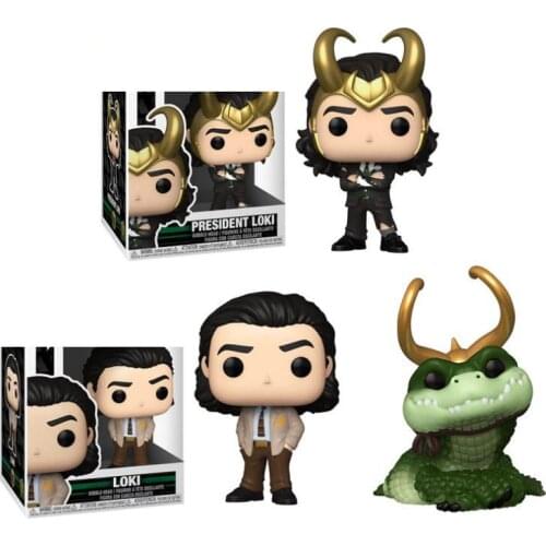 FUNKO POP Marvel The Avengers Loki 895# 898# Action Figure Dolls Toys Movie Action Toys Model Gifts for Children