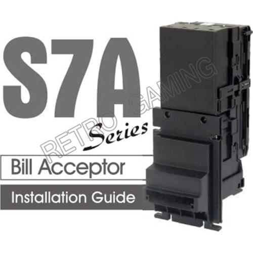 ICT S7A Up-Stack Bill Acceptor Banknote Validation Arcade Vending Machine Cash Handling suit for Different Currencies available