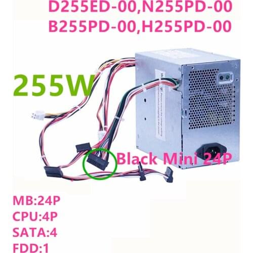 New PSU For Dell 380 760 780 980 760 915 255W Power Supply D255ED-00 N255PD-00 B255PD-00 H255PD-00 L305P-01 L305P-03 F305P-00
