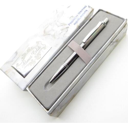 Wings Marble T597 Bright Smoked Ballpoint Pen | İsme Special Pen | Gift Pen