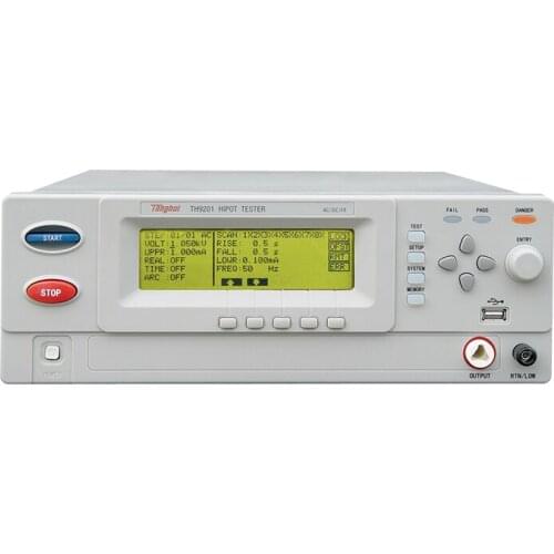 TH9201 AC/DC Withstanding Voltage & Insulation Tester 0.05kV-5kV
