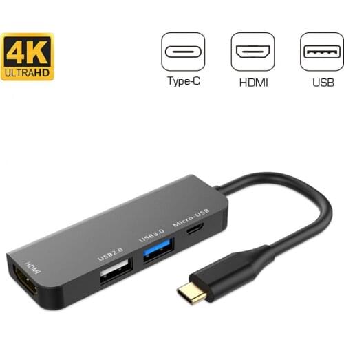 Usb c Hub Type C to Multi USB 3.0 HDMI adapter Dock Thunderbolt 3 USB C Hub for MacBook TV projector Splitter Port Type C HUB