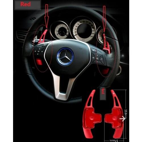 Car steering wheel shift paddle for Mercedes Benz A/B/C/E/G/GLK GL ML class (Don't fit for AMG car model)