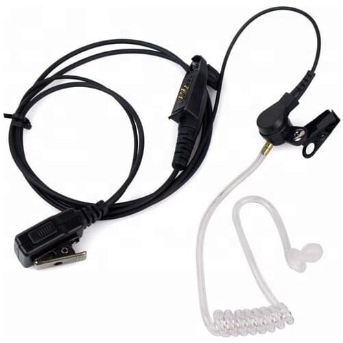 High-quality Two-wire PALM MIC with PTT (Push to Talk) and Quick-Disconnect Audio Tube for GP328 Plus,XIR P8268,XIRP8200
