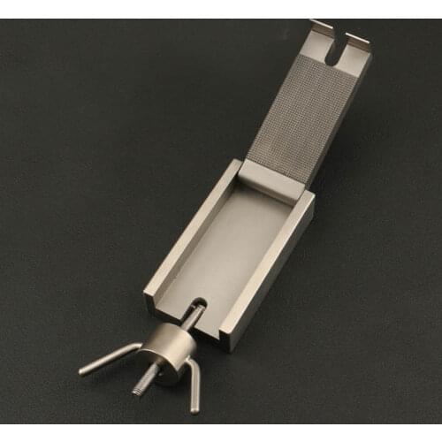 Cartilage squeezer nose plastic surgery equipment nose broken bones horizontal stripes with lock stainless steel plastic tools