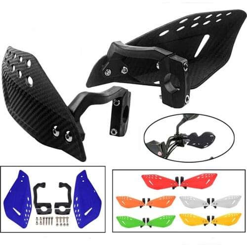 1Pair Motorcycle Hand Guard Handle Protector Shield Motorbike Motocross Scooter Windproof Handlebar HandGuards Protection Gear