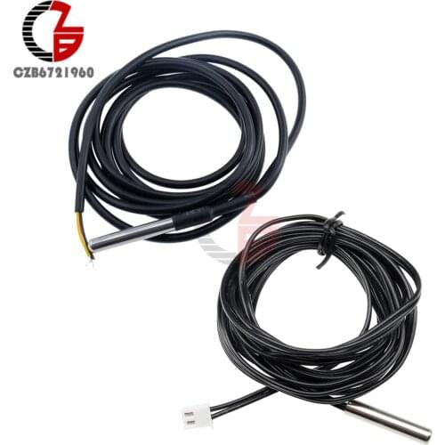 0.5m/1m/2m/2.5m/3m DS18B20 DS18S20 NTC 10K 1% 3950 Waterproof Digital Temperature Sensor Probe NTC Thermistor Thermal Cable