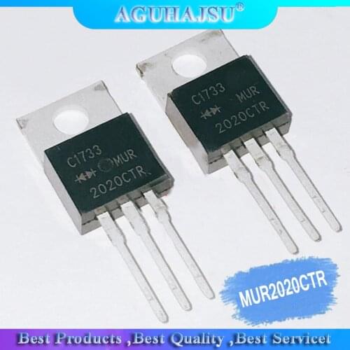 1pcs/lot MUR2020CTR MUR2020 diode rectifier TO-220 AB original authentic