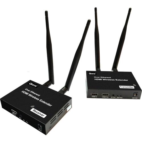 100M 200M Wireless WIFI Transmission HDMI Extender Transmitter Receiver Video Converter Sender for DVD Laptop PC To TV Monitor