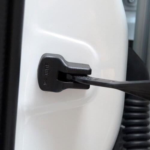 For Lexus ES 2018 2019 2020 2021 Anti Rust Door Lock Keys Plastic Buckle Limit Device Trim 4pcs