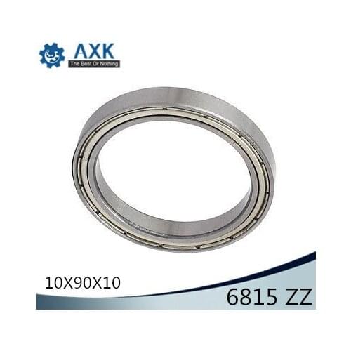 6815 ZZ ABEC-1 (2PCS) 75x95x10MM Metric Thin Section Bearings 61815 ZZ 6815ZZ