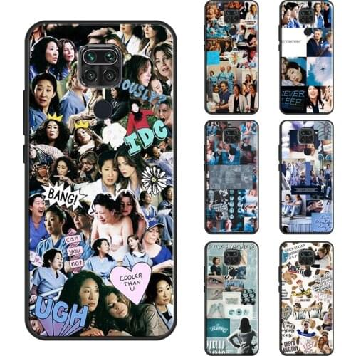 Greys Anatomy Collage Case For Xiaomi Redmi Note 10 Pro Note 8 9S 8T Note 9 Pro Coque For Redmi 9T 9C 9A 7A 8A