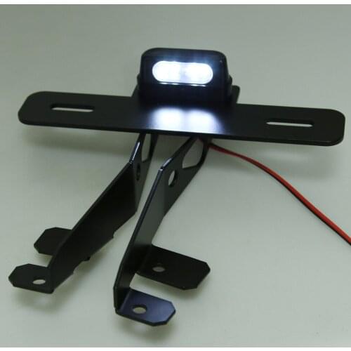 License Plate Holder Bracket LED for Yamaha R3 R25 YZF R1 YZF R6 T-MAX500