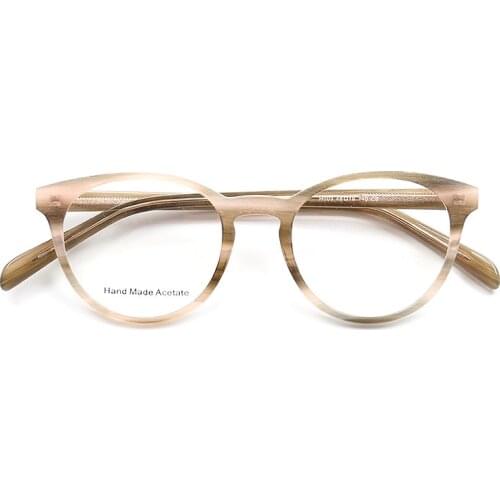 Fashion Plate Glasses Multi-Color round Frame Glasses Butterfly Cat Eye Models Can Be Equipped with Anti-Blue Light Lenses