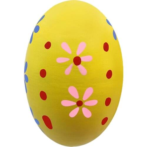 Sand Egg Shaker Wooden Percussion Toy for Kids Baby Toddler Music Early Learning