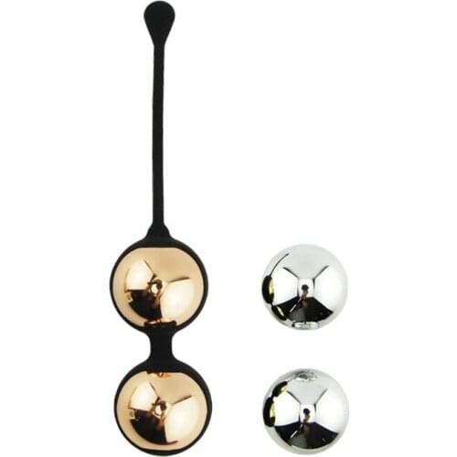 4 Pcs Vagina Ball Set Shrinking Ball Anal Plug Vagina Massage ABS+silicone Material Vaginal Tightening Muscles Pelvic Sex Toys