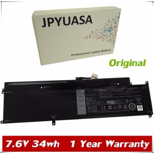 7XINbox 7.6V 34wh Original Laptop Battery XCNR3 For Dell Latitude 13 7370 Ultrabook WV7CG 0WV7CG Laptop