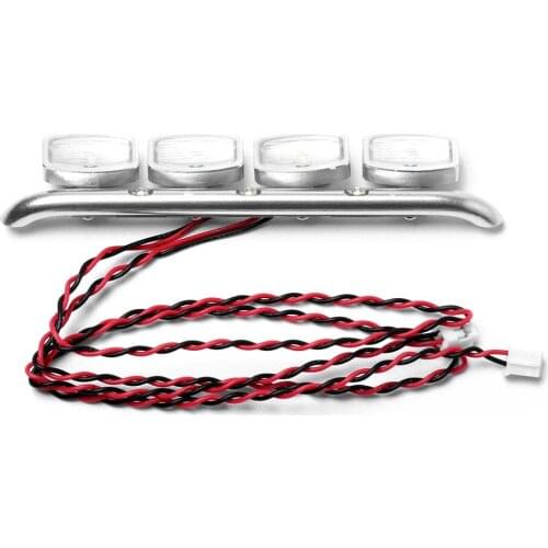 Truck Upgrade Front LED Lamp Lights for 1/14 TAMIYA Volvo 56360 Actros SCANIA R620 56323 RC Model Tractor Trailer Parts