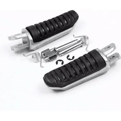 Motorcycle Front Footrest Foot Pegs Fit For Suzuki BANDIT GSF400 GSF 400 1991-1997 GSF600 GSF1200 GSF 600 120 1996-2000 98 99